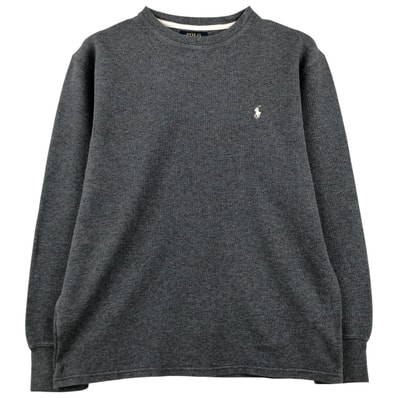 古着 ラルフローレン Ralph Lauren POLO RALPH LAUREN サーマルロンT ワッフル メンズL相当/eaa608515