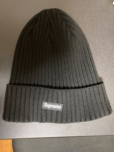Supreme Overdyed Beanie "Black"(19SS)