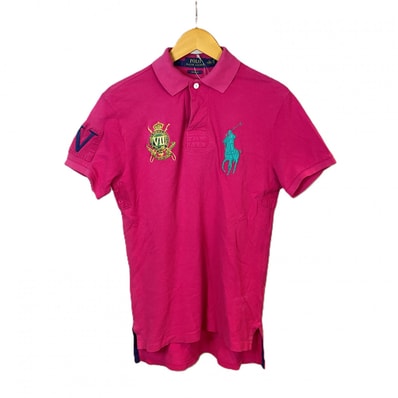 POLO RALPHLAUREN 【ポロラルフローレン】 ポロシャツ ビックポニー ピンク S