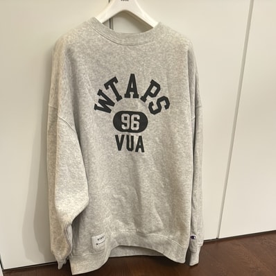 WTAPS x Champion Academy / Crew Neck / CTPL "Gray"