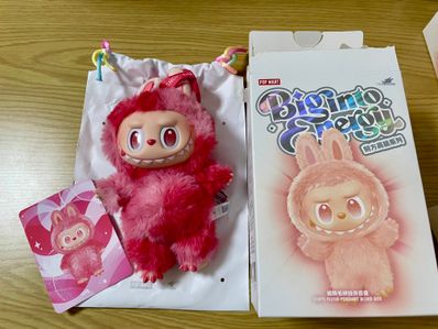 POP MART THE MONSTERS (LABUBU) Big into Energy Series Plush Pendant LOVE