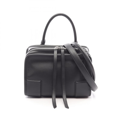 ロエベ LOEWE アマソナ180 スモール 2WAY ハンドバッグ バッグ レザー レディース ブラック系 A039AS0X011100 【新品】