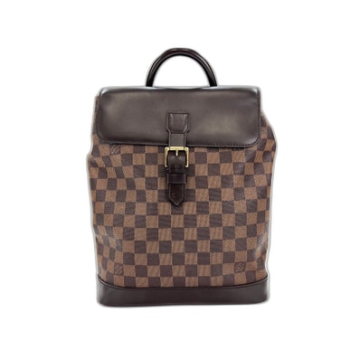 ヴィトン LV ダミエ ソーホー ショルダーバッグ【中古】