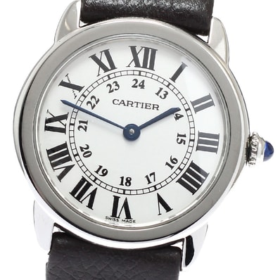 カルティエ ロンドソロ SM W6700155 レディース 【中古】