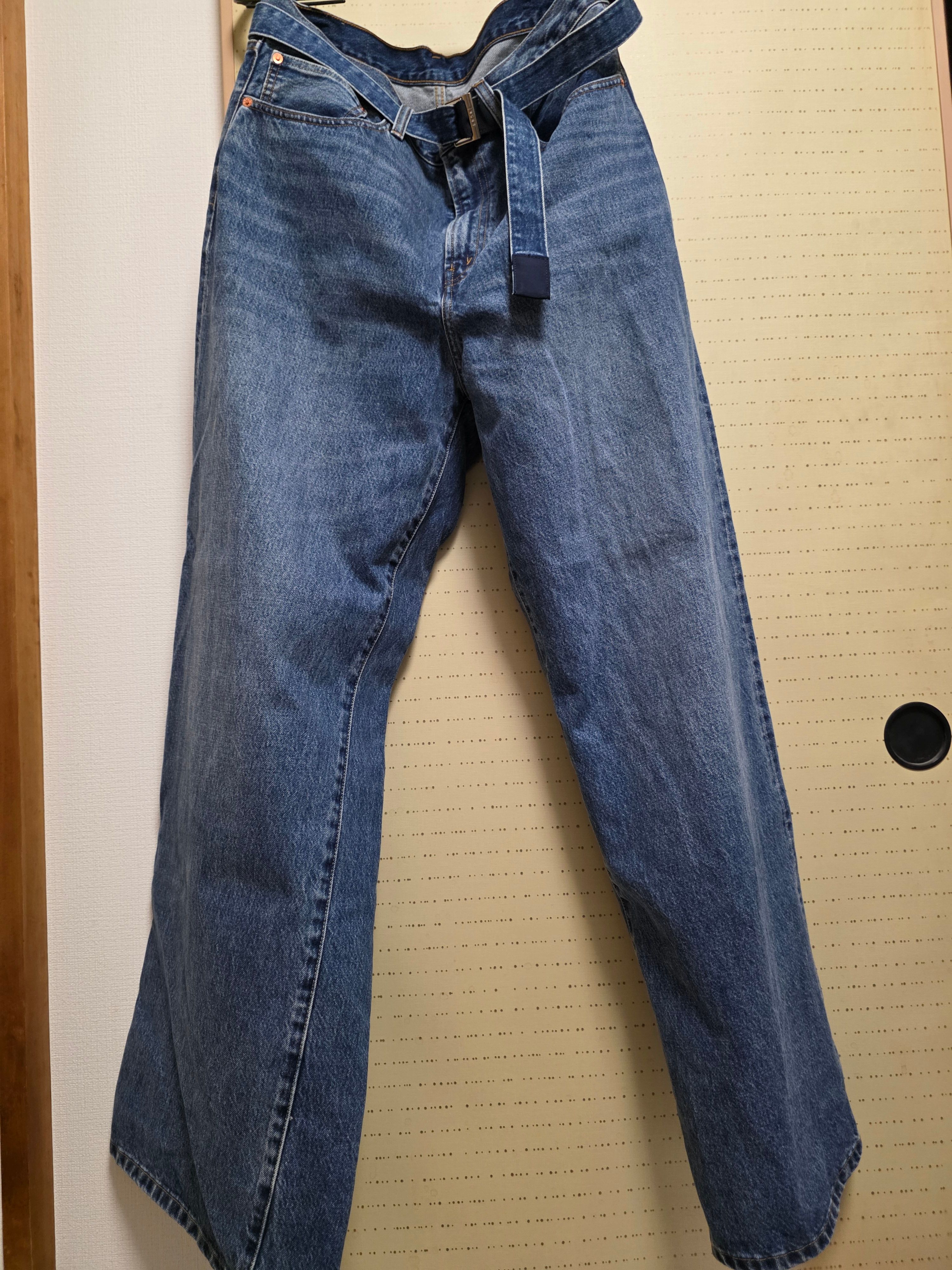 sacai x LEVI'S Denim Pants "Blue"