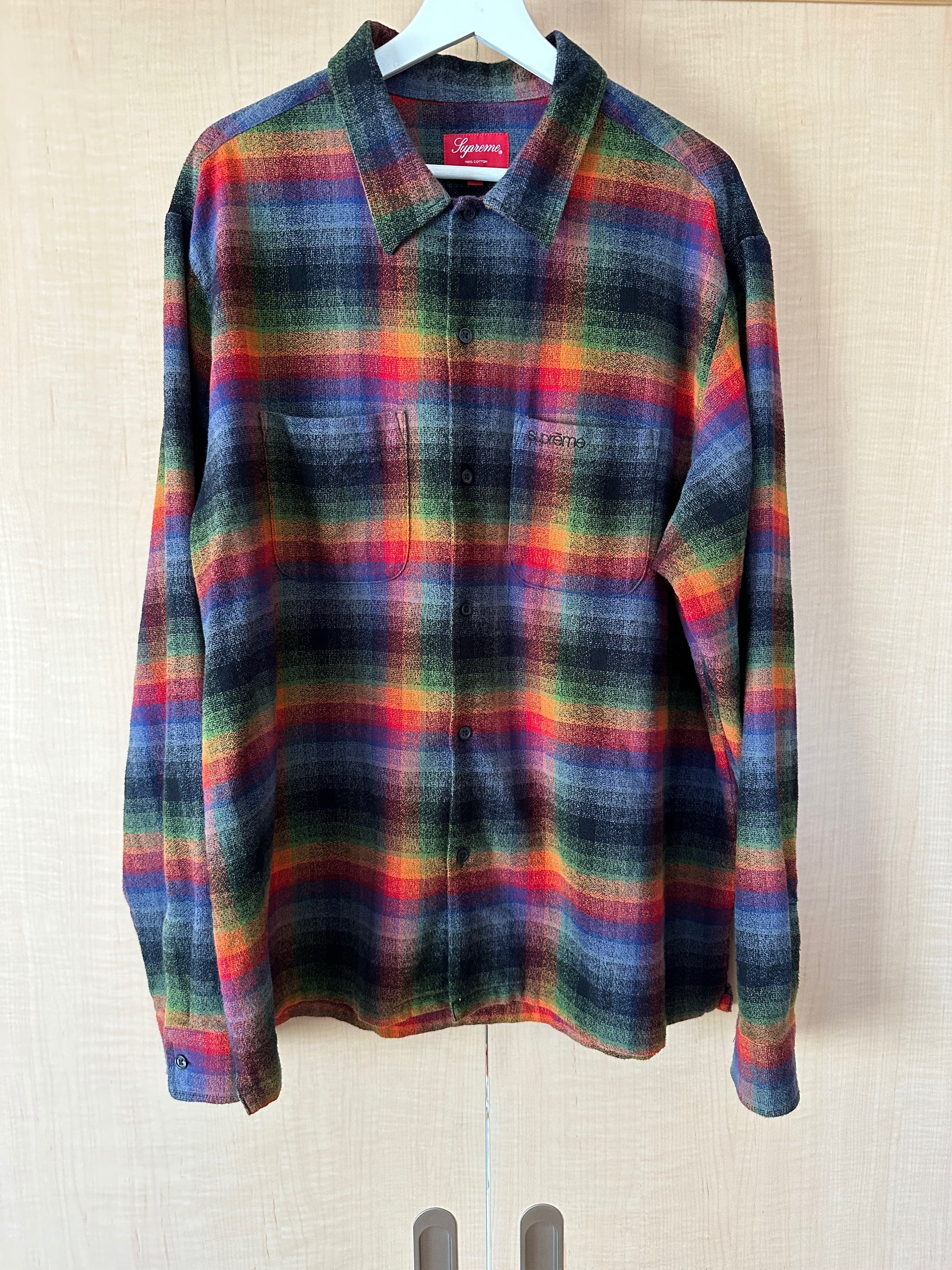 Supreme Plaid Flannel Shirt "Multi" (21SS)