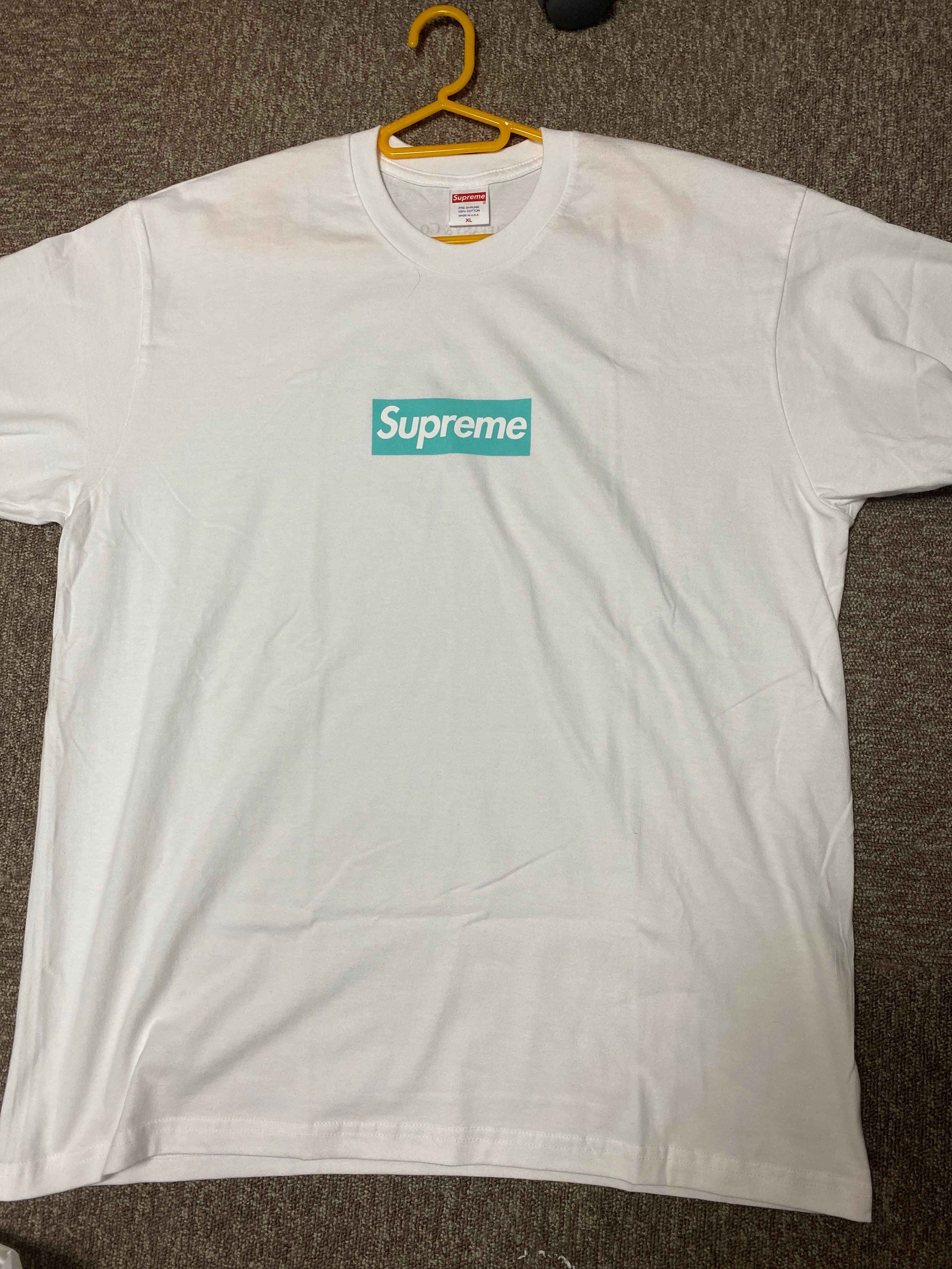 Supreme / Tiffany & Co. Box Logo Tee "White"
