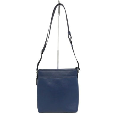 COACH コーチ CT833 スリム メッセージ レザー ショルダーバッグ【中古】