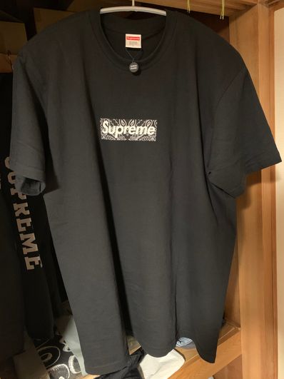 Supreme Bandana Box Logo Tee "Black"