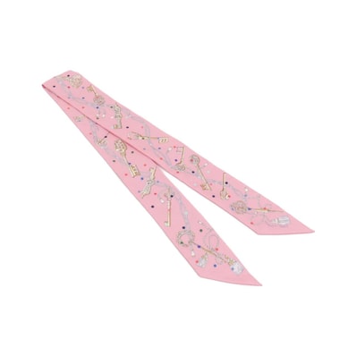 エルメス LES CLES A POIS ツイリー 063871S スカーフ