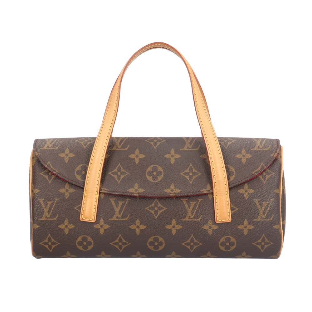 ルイヴィトン ソナチネ LV モノグラム ショルダーバッグ モノグラムキャンバス M51902 ブラウン レディース LOUIS VUITTON  中古
