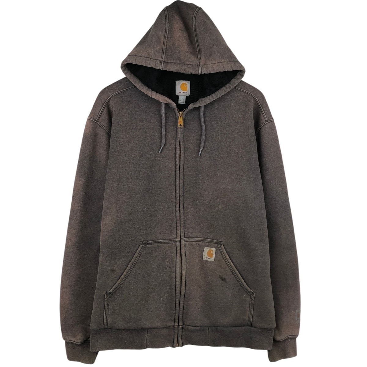 古着 カーハート Carhartt スウェットフルジップパーカー メンズL相当/eaa632948