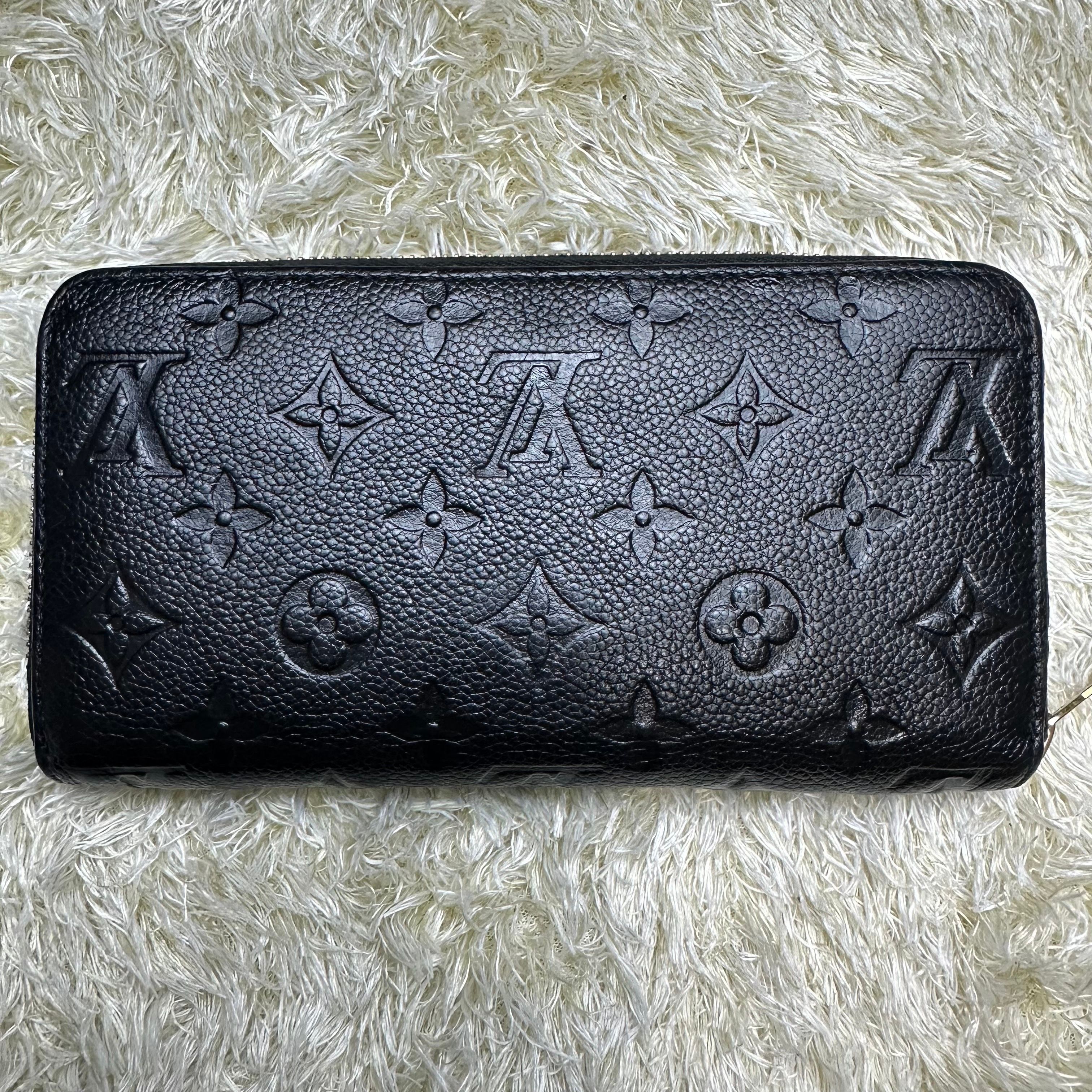 Louis Vuitton Zippy Wallet Monogram Empreinte "Noir"