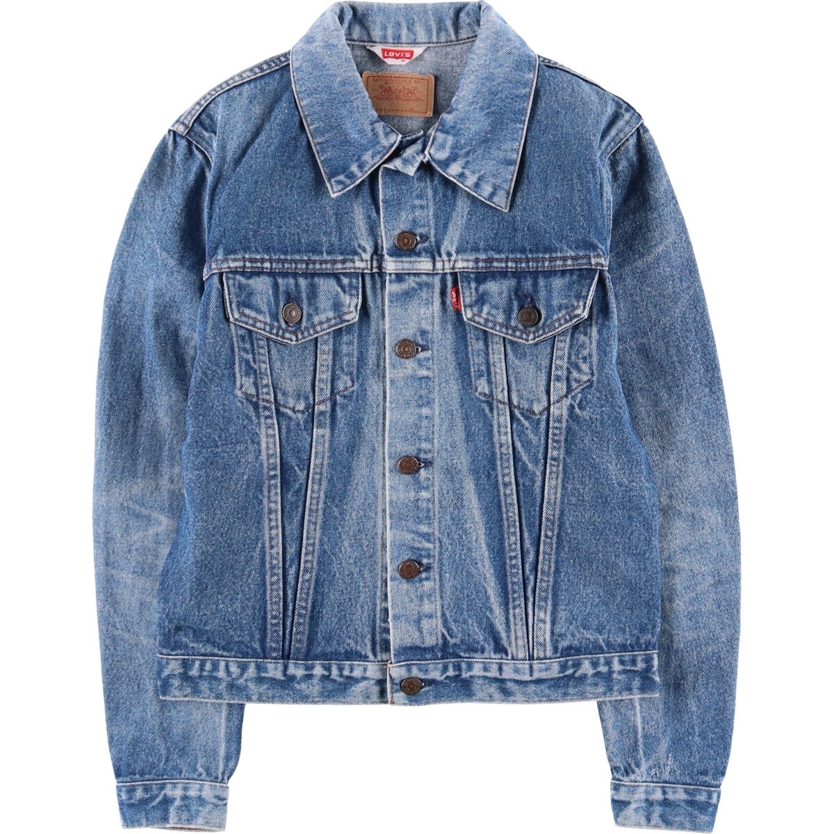 古着 90年代 リーバイス Levi's 70500 0217 ユーロモデル デニムジャケット Gジャン フランス製 メンズM相当 ヴィンテージ/eaa579480
