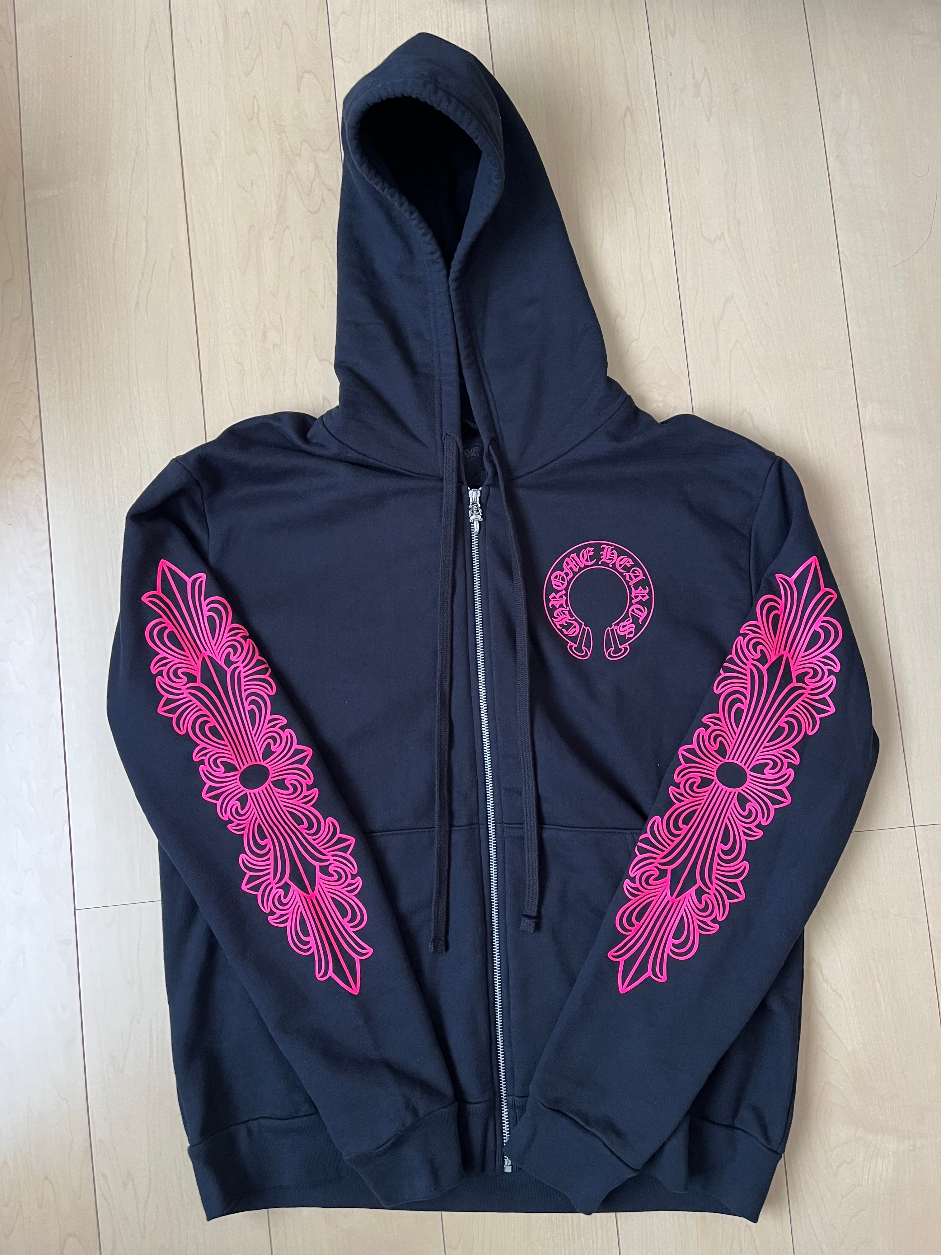 A (未使用に近い)】クロムハーツ ホースシュー フローラルクロス A (未使用に近い)】クロムハーツ ホースシュー フローラルクロス