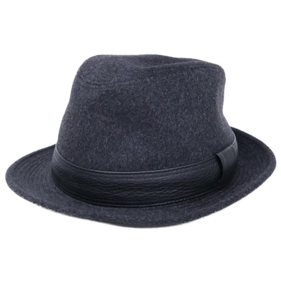 エルメス カシミヤ ディアスキン 中折れハット 58