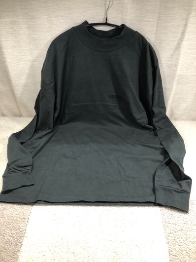 FEAR OF GOD ESSENTIALS LS Tee "Off Black"
