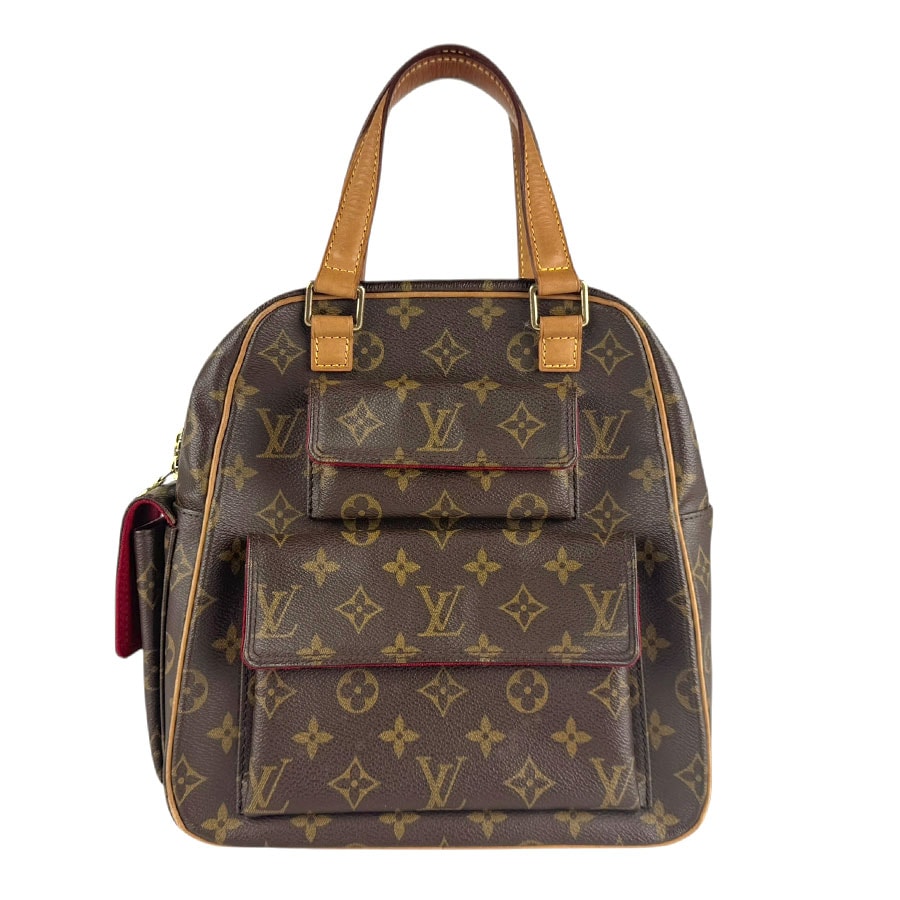 ルイ ヴィトン LOUIS VUITTON ハンドバッグ モノグラム エクサントリ シテ モノグラムキャンバス ブラウン ゴールド レディース M51161【中古】 z8091