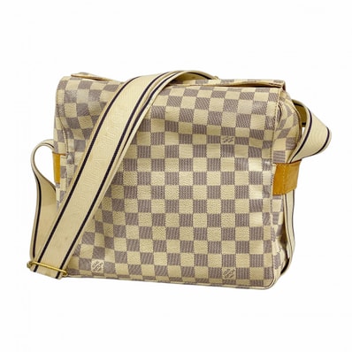 【6dd4838】ルイヴィトン ショルダーバッグ ダミエ・アズール ナヴィグリオ N51189 ホワイト【中古】レディース