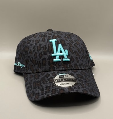 【限定発売】New Era 9FORTY ロサンゼルス・ドジャース × ティファニーブルー レオパード