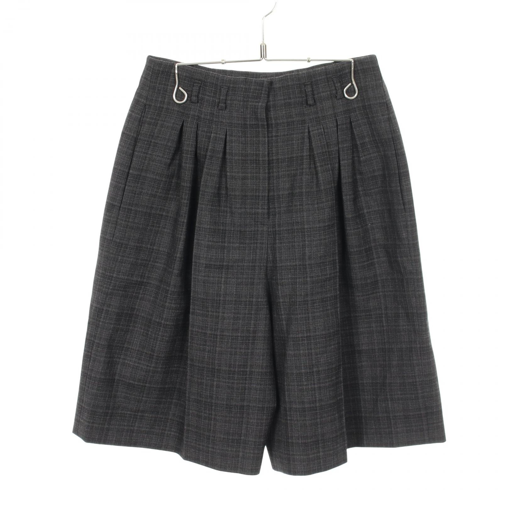 ディオール Dior チャック柄 パンツ 衣料品 ボトムス ウール レディース グレー系 【中古】