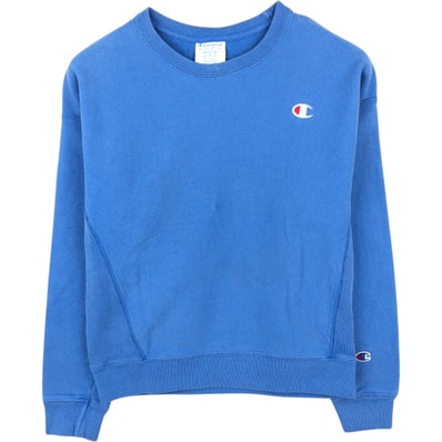 古着 チャンピオン Champion REVERSE WEAVE リバースウィーブ ワンポイントロゴスウェットシャツ トレーナー レディースM相当/eaa672656