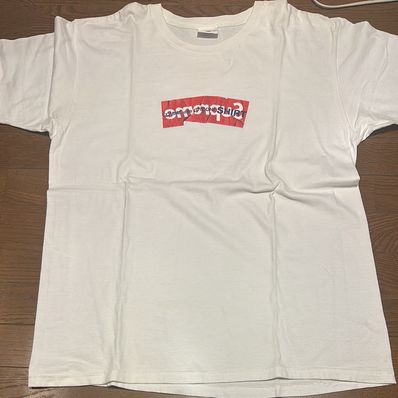 Supreme COMME des GARCONS SHIRT Box Logo Tee "White"