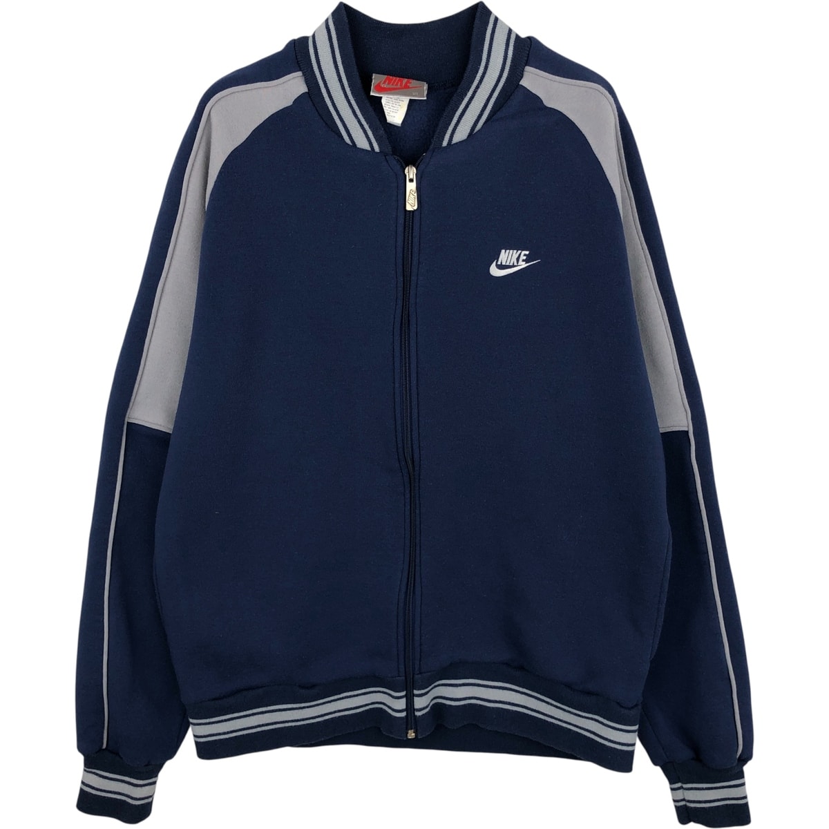 古着 90年代 ナイキ NIKE 銀タグ フルジップスウェットシャツ トレーナー メンズXL相当 ヴィンテージ/eaa615480