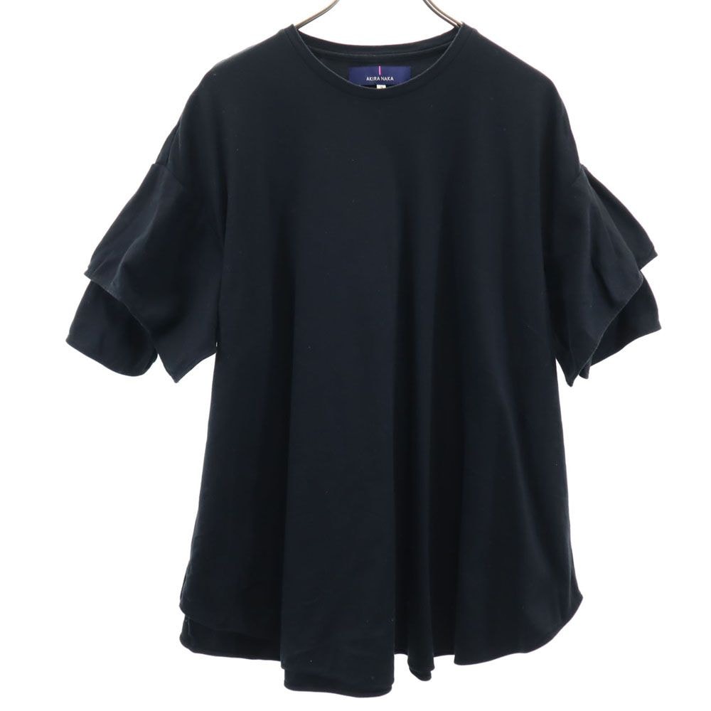 AKIRANAKA アキラナカ カットソー チュニック 2 ブラック Tシャツ
