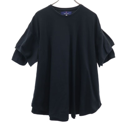 AKIRANAKA アキラナカ カットソー チュニック 2 ブラック Tシャツ