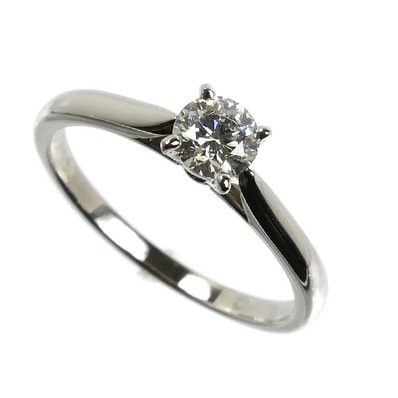 CARTIER カルティエ Pt950プラチナ ソリテール1895 ウェディング リング・指輪 N4807950 ダイヤモンド0.31ct 10号 50 2.6g レディース【中古】【美品】
