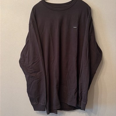Supreme Small Box L/S Tee (26SS) "Black"