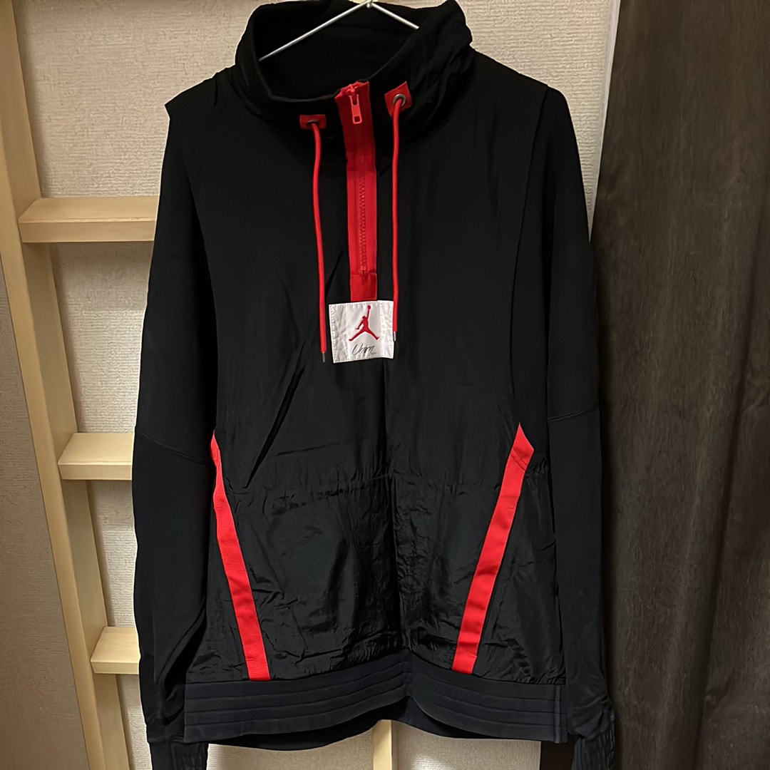 Air Jordan x Union NRG Vault AJ Flight 1/2 Zip Jacket "Black"