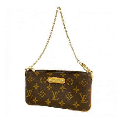 ★SALE【6dc2275-k】ルイヴィトン ポーチ モノグラム ポシェットミラMM M60094 ブラウン【中古】レディース