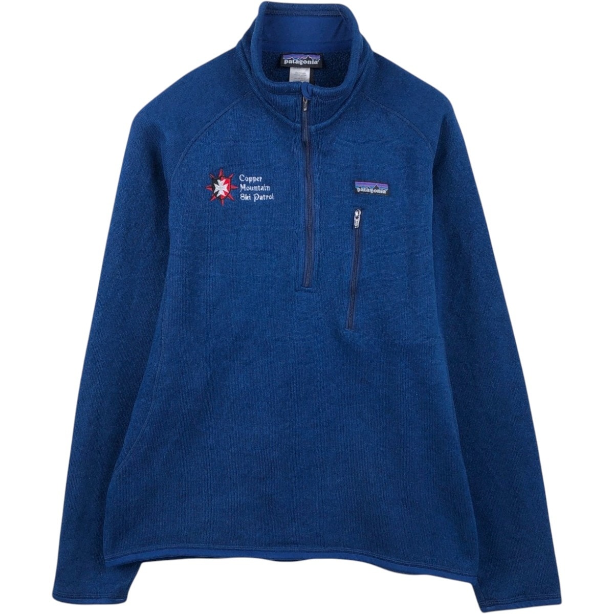 古着 パタゴニア Patagonia ベターセーター1/4ジップ 25521FA12 アドバタイジング フリースプルオーバー メンズM相当/eaa655333
