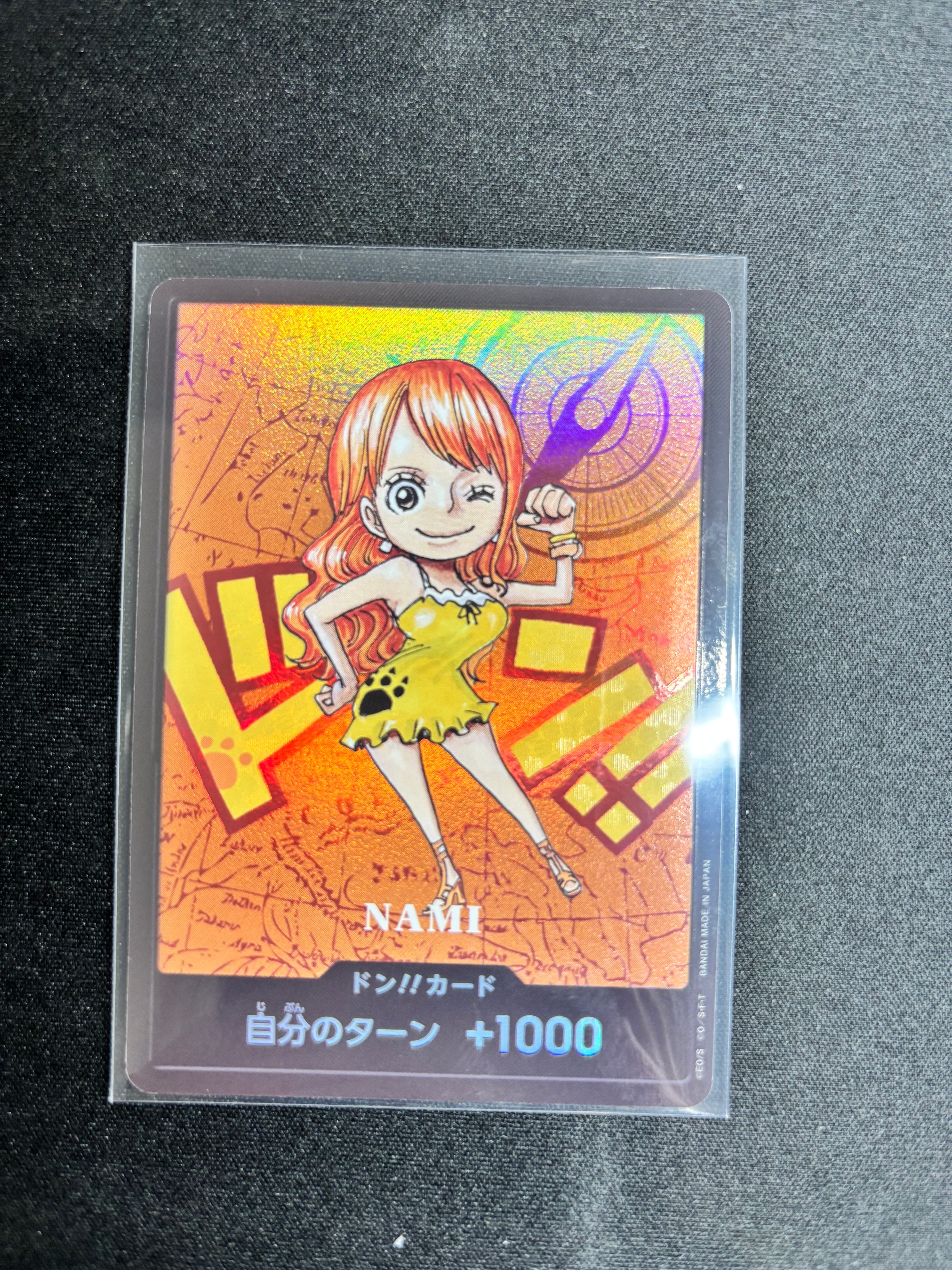 状態A】ドン!!カード : ナミ (プレミアムカードコレクション「熊本県