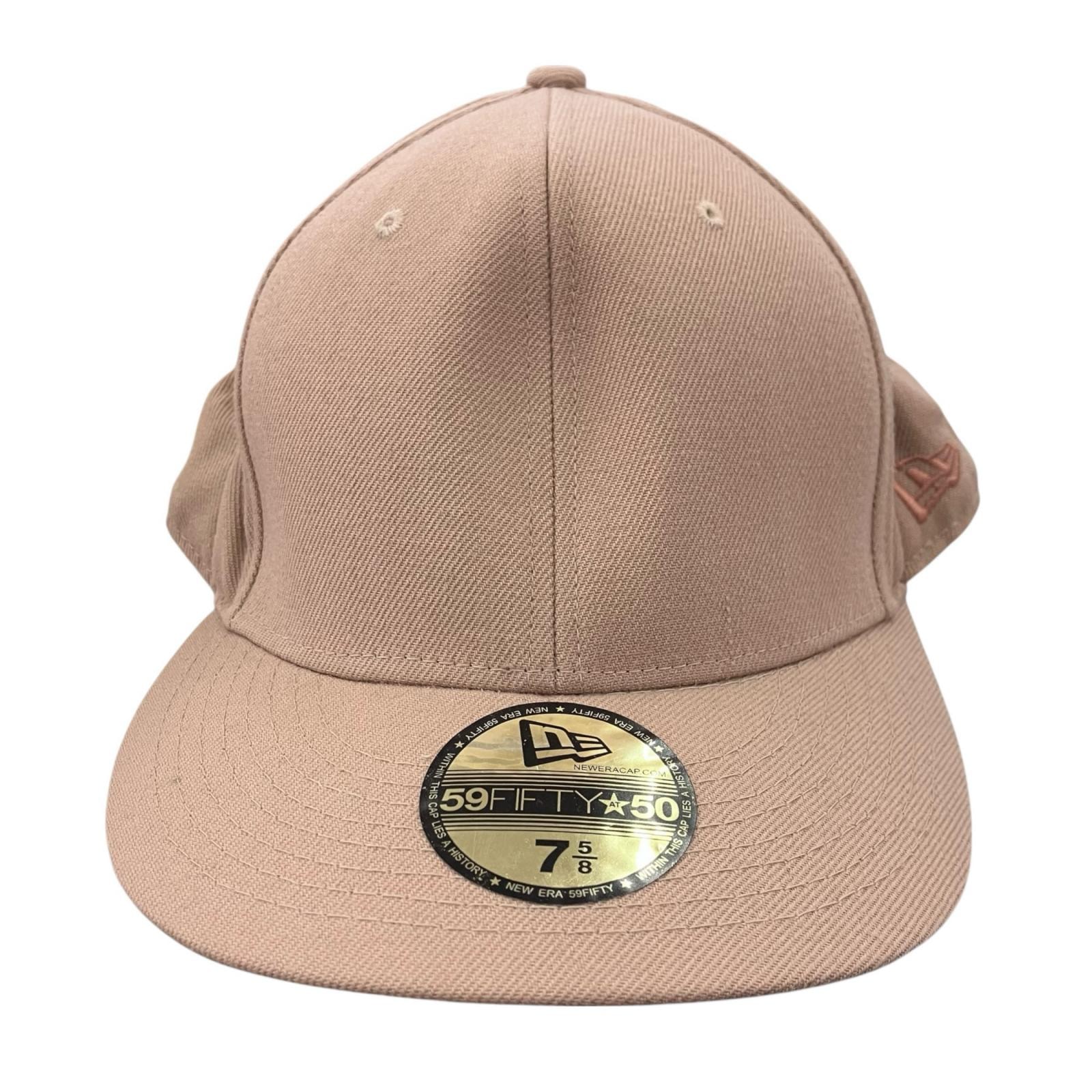 186001 現状品 NEW ERA ニューエラ キャップ 50周年記念 ブラウン 59FIFTY 7 5/8 ユニセックス