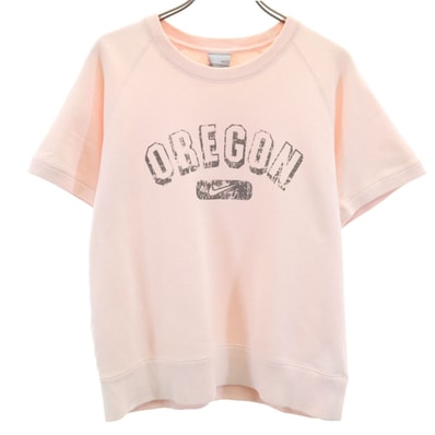 NIKE ナイキ 半袖 スウェット Tシャツ M ピンク