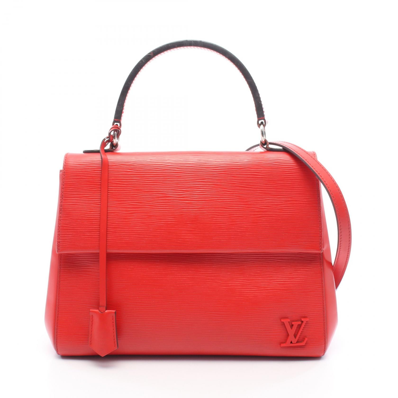 ルイ・ヴィトン LOUIS VUITTON クリュニーMM エピ コクリコ 2WAY ハンドバッグ バッグ レザー レッド レディース レッド系 M41333 【中古】