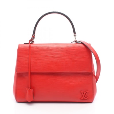 ルイ・ヴィトン LOUIS VUITTON クリュニーMM エピ コクリコ 2WAY ハンドバッグ バッグ レザー レッド レディース レッド系 M41333 【中古】