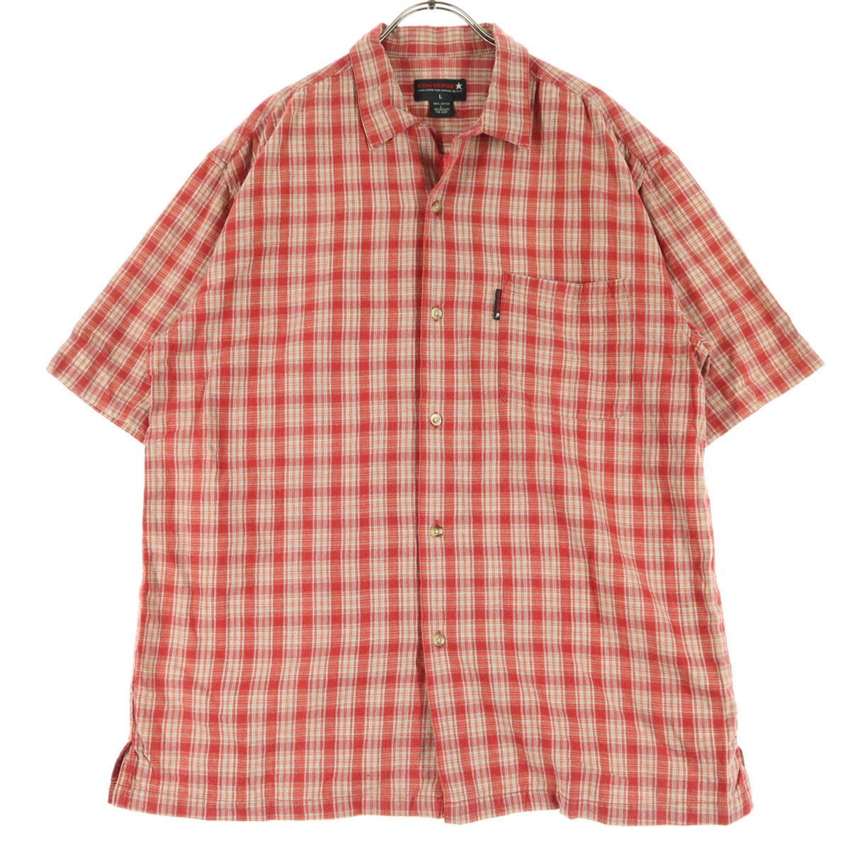 CONVERSE 半袖 コットンシャツ