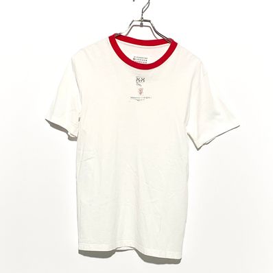 Maison Margiela Stamp T-Shirt "White/Red"