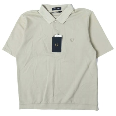 FRED PERRY x EDIFICE フレッドペリー エディフィス 23SS 別注 日本製 SOLOTEX(R) カルゼポロシャツ 23071310311320 / FZ1937 XL BEIGE 半袖 月桂樹 トップス g27517