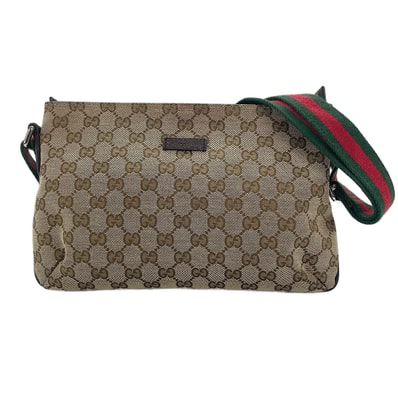グッチ GUCCI シェリーライン ショルダーバッグ【中古】