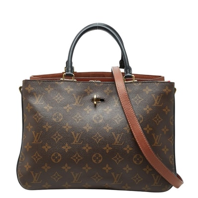 ルイ ヴィトン モノグラム ミルフィーユ ハンドバッグ ショルダーバッグ 2WAY M44254 ブラウン PVC レザー レディース LOUIS VUITTON 【中古】