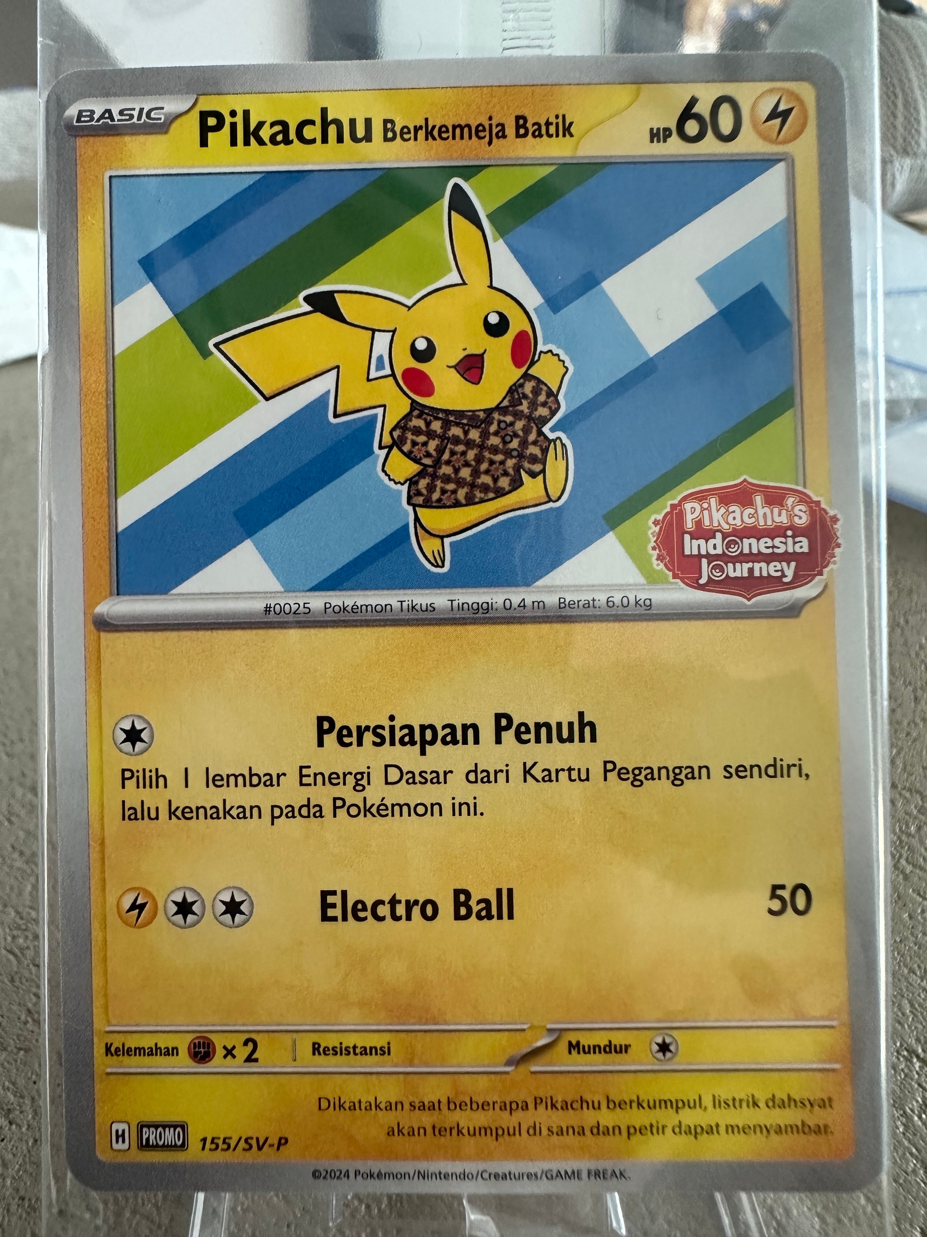PSA10】バティックシャツを着たピカチュウ (ヒトデマン柄) P [SV-P 155