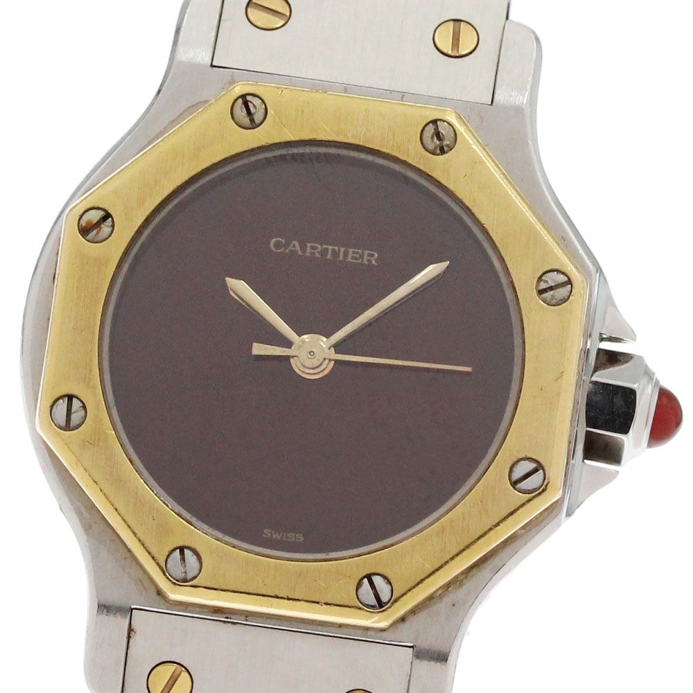 カルティエ サントスオクタゴン SM  レディース 【中古】