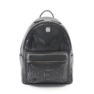 エム・シー・エム MCM バイオニック リュックサック バックパック バッグ ポリアミド メンズ レディース ブラック系 【中古】