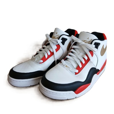 NIKE ナイキ Flight Legacy フライト レガシー 28cm スニーカー DD8493-169 ホワイト ブラック レッド メンズ【中古】