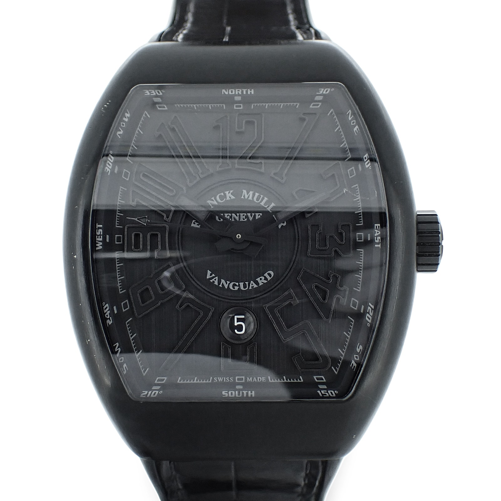 FRANCK MULLER フランクミュラー  ヴァンガード ブラック  V45SCDT TTNRBRNR  メンズ 腕時計